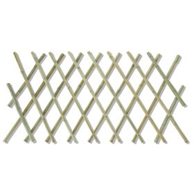 24inch*6.6ft White bamboo retractable fence a flexible and versatile fence that easily creates privacy.